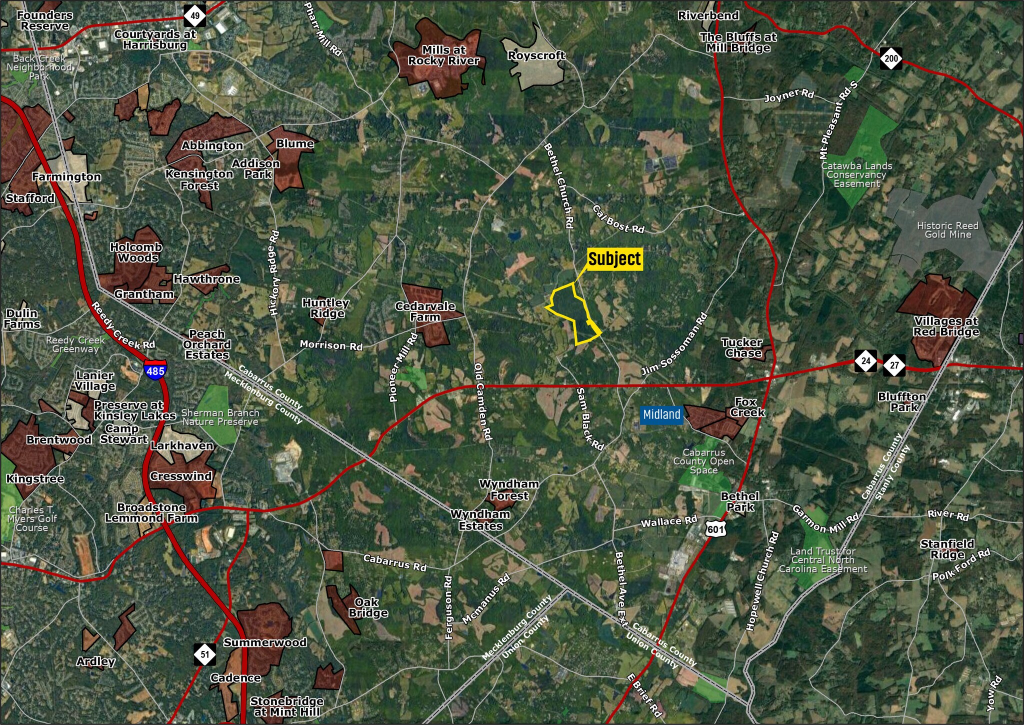 Bethel Church Rd, Midland, NC for Sale