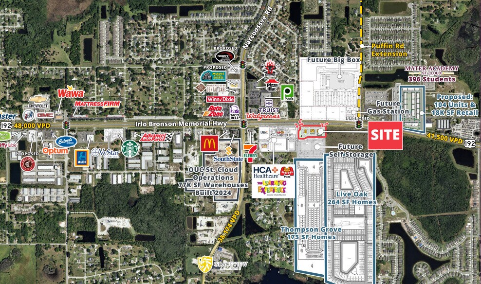 5024 Irlo Bronson Memorial Hwy, Saint Cloud, FL for Rent
