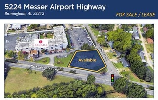 Birmingham, AL Commercial Land - 5224 Messer Airport Hwy Birmingham, AL Commercial Land - 5224 Messer Airport Hwy