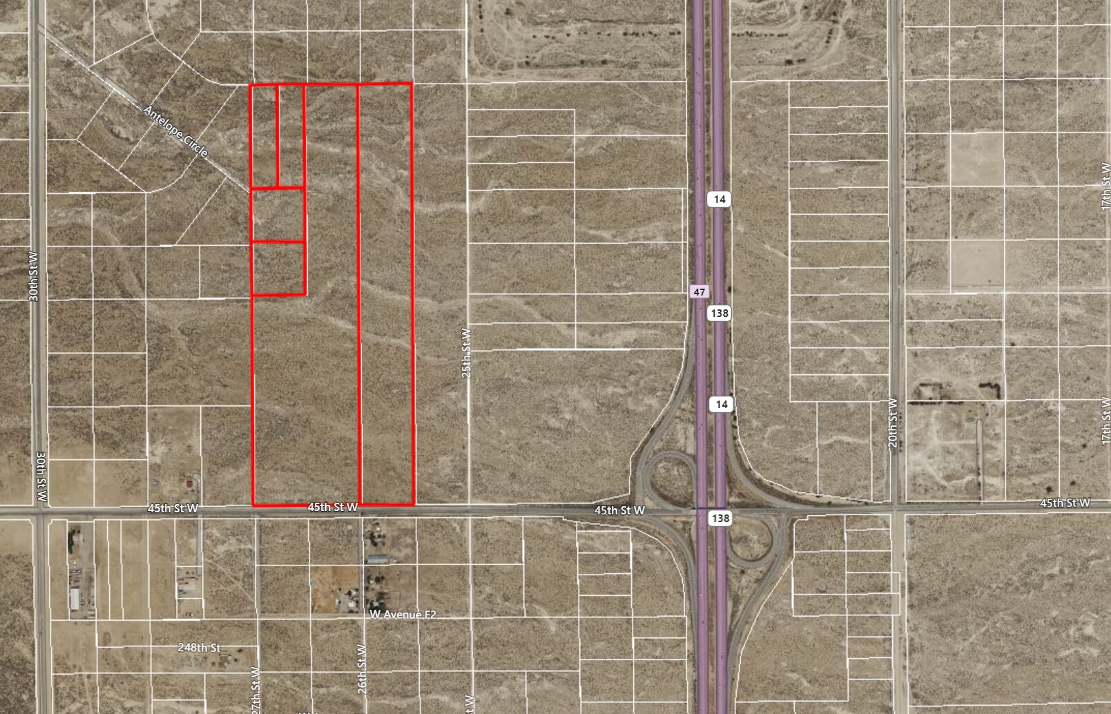 VAC/AVE F/VIC 25th St W @ Ave F, Lancaster, CA for Sale