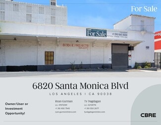 Los Angeles, CA Storefront Retail/Office - 6820-6830 Santa Monica Blvd