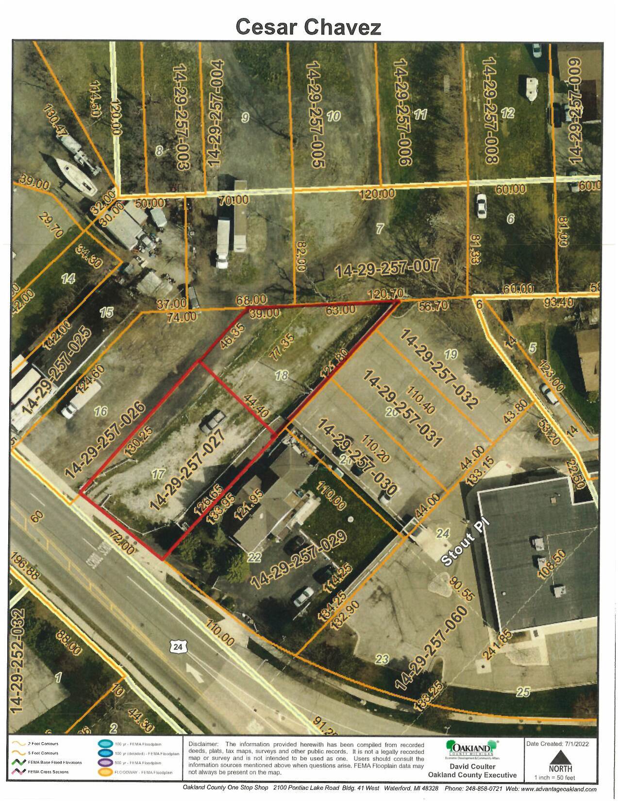 Cesar E Chavez Ave, Pontiac, MI for Sale