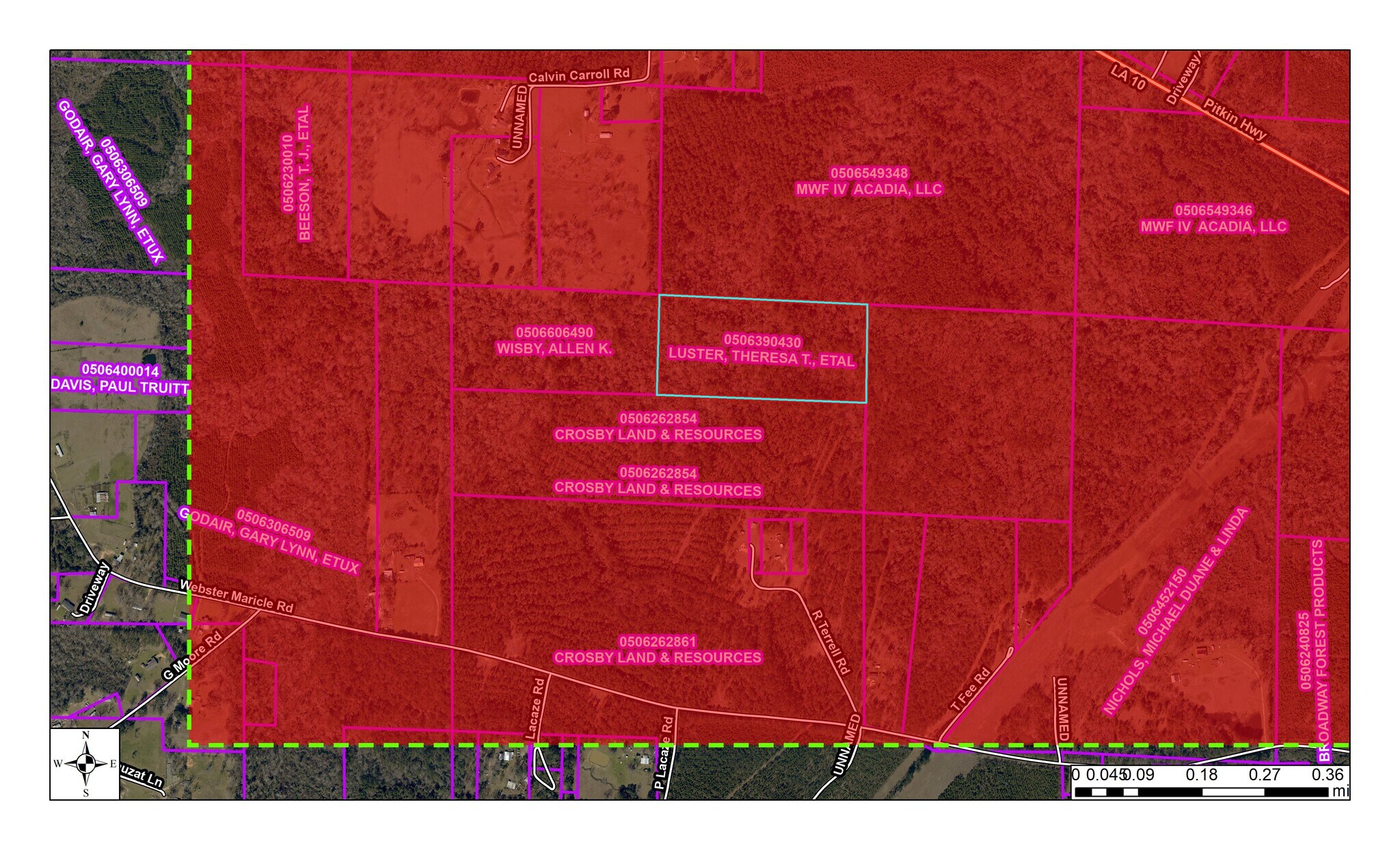 TBD Terrell rd, Pitkin, LA for Sale