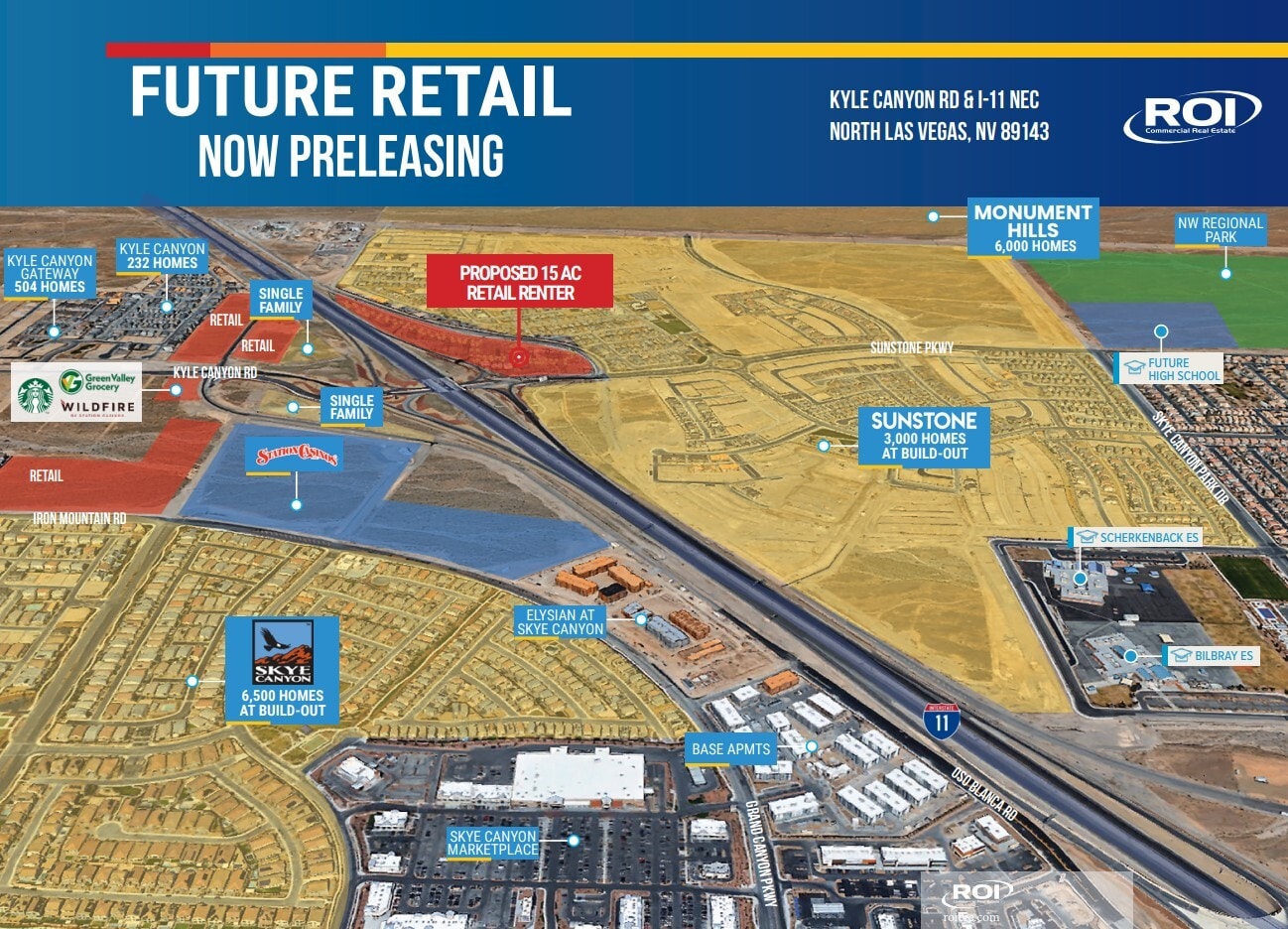 Kyle Cannon Rd & 1-11 NEC, Las Vegas, NV for Rent