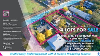 Sacramento, CA Residential Land - 2380-2400 Hurley Way