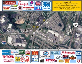 Suffolk, VA Commercial Land - 6545 Hampton Roads Pkwy