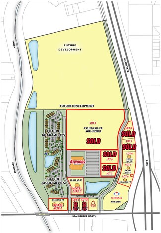 Wichita, KS Commercial Land - 5500 N I-135