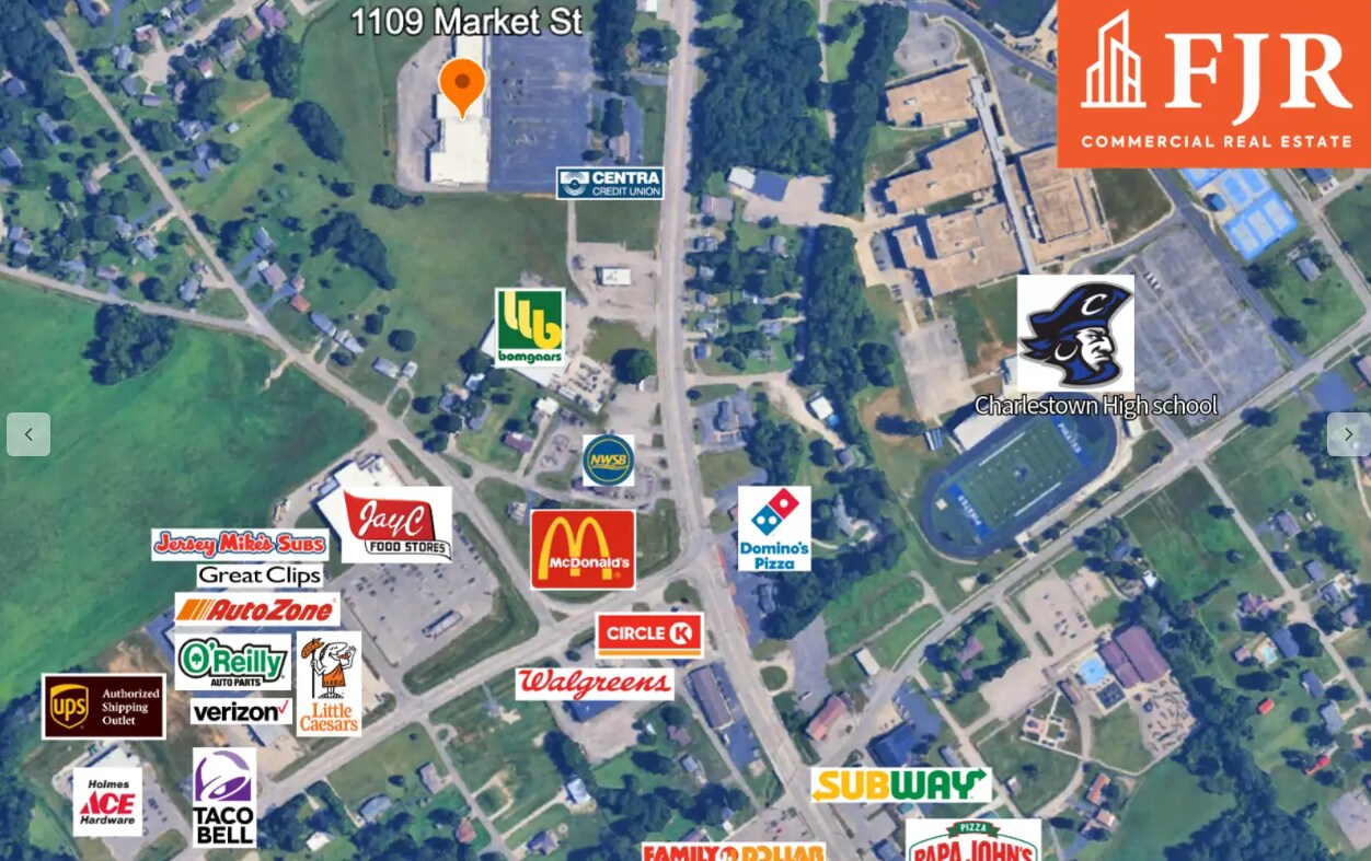 1103-1109 Market St, Charlestown, IN for Rent