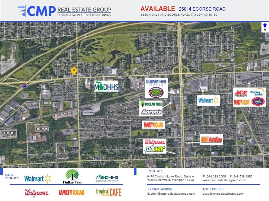 25814 Ecorse Rd, Taylor, MI for Sale