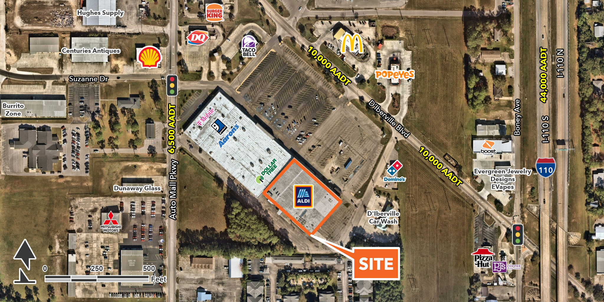 10511 Diberville Blvd, Diberville, MS for Rent