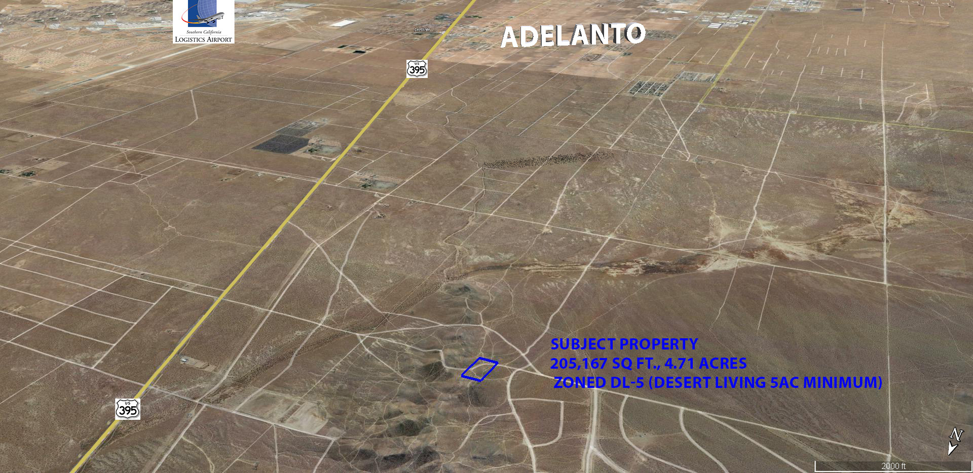 Desert Flower Rd @ East of Koala Rd, Adelanto, CA for Sale