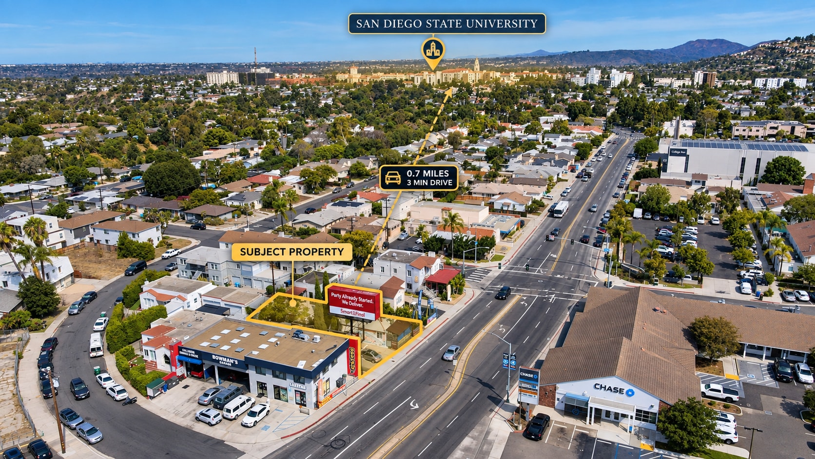 4632 College Ave, San Diego, CA for Rent