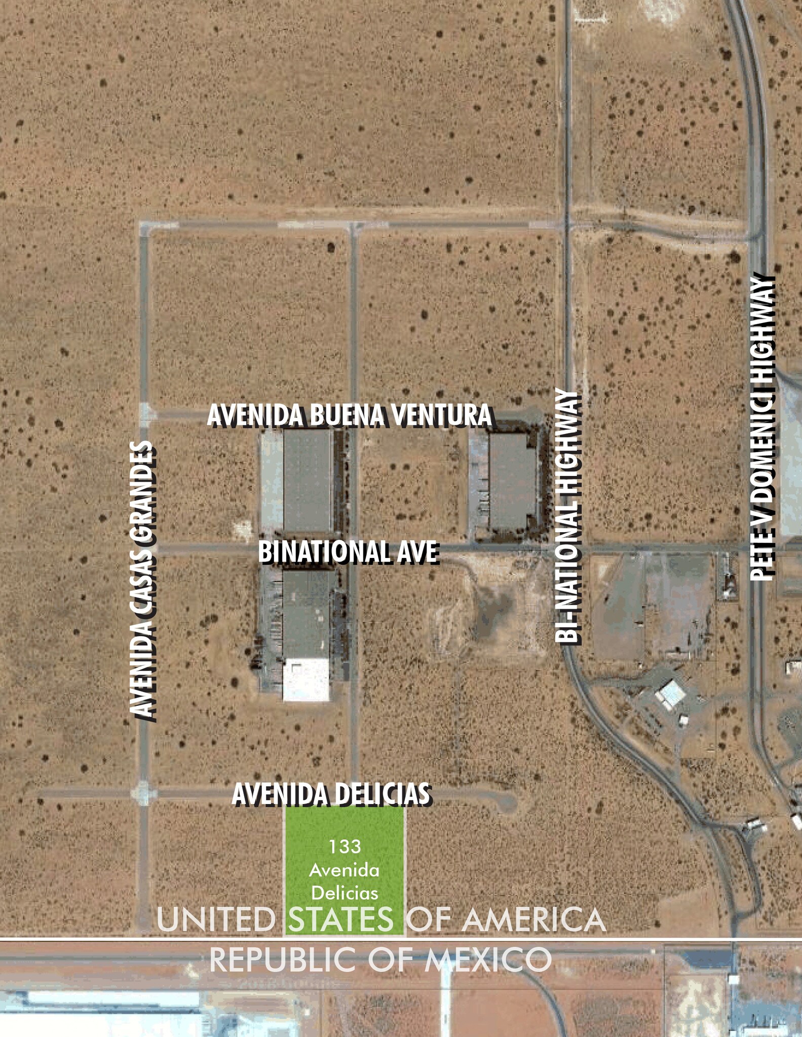 133 Avenida Delicias Santa Teresa, NM 88008 Land Property for Sale on