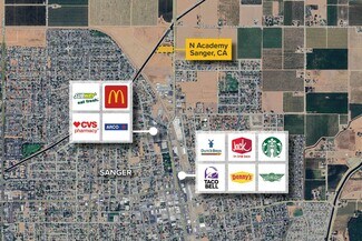 Sanger, CA Commercial Land - 59 N Academy Ext