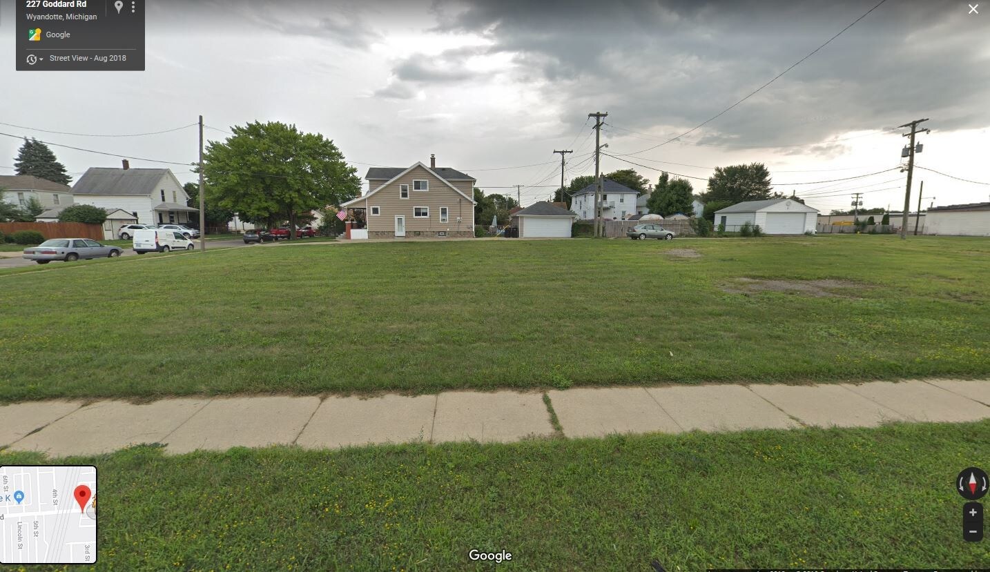 315 Goddard St Wyandotte, MI 48192 Land Property for Sale on