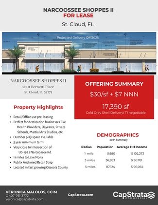 Saint Cloud, FL Office/Medical - 2001 Bernetti Place