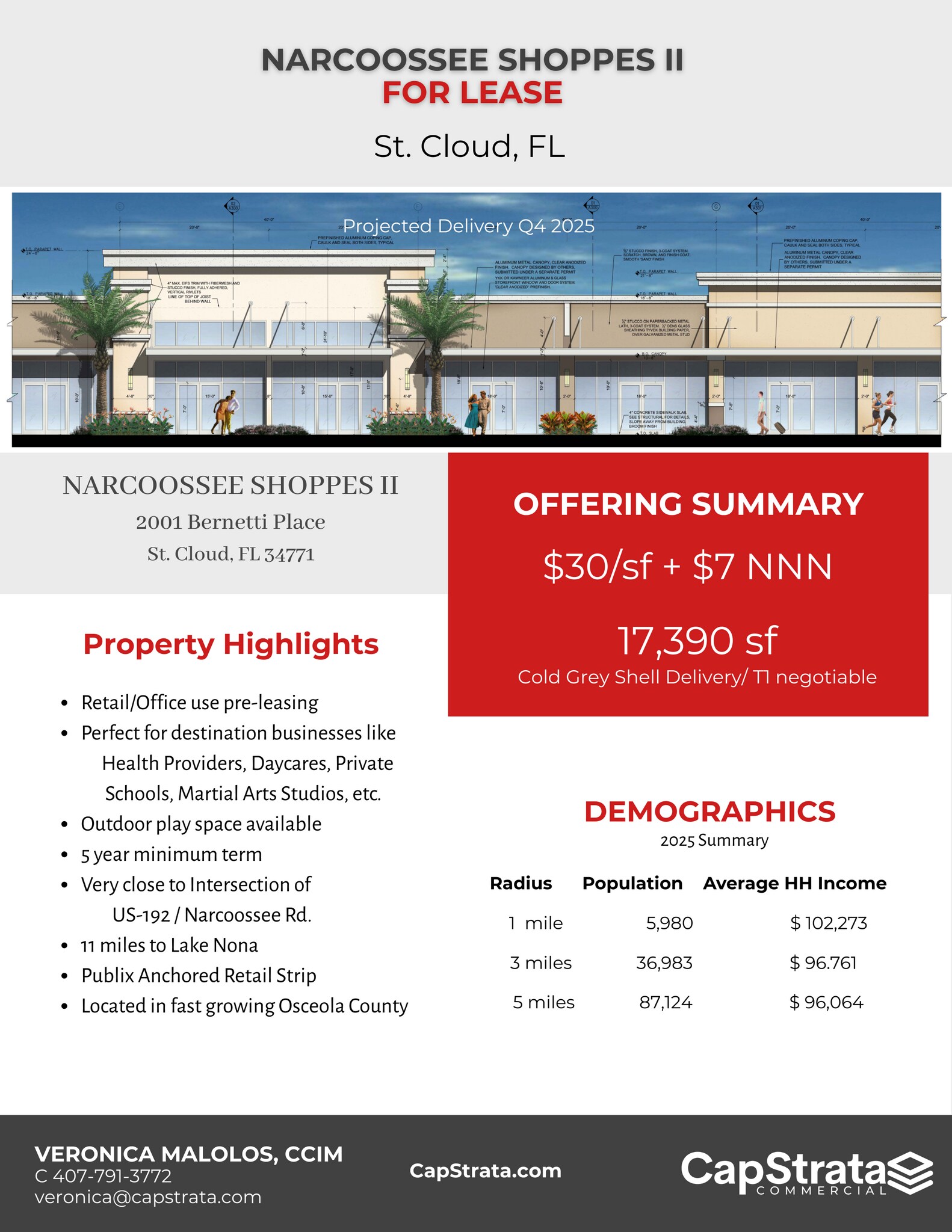 2001 Bernetti Place, Saint Cloud, FL for Rent