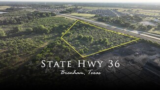 Brenham, TX Commercial Land - State Hwy 36 N