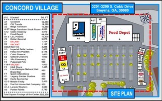 Smyrna, GA Retail - 3201-3209 S Cobb Dr Smyrna, GA Retail - 3201-3209 S Cobb Dr
