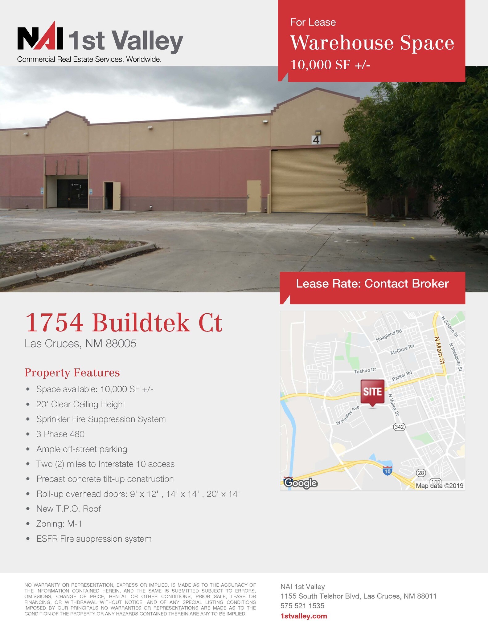 1754 Buildtek Ct Las Cruces Nm 88005 Industrial Property For Lease On Showcase Com