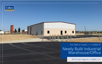 Shafter, CA Industrial - 30732 San Diego st