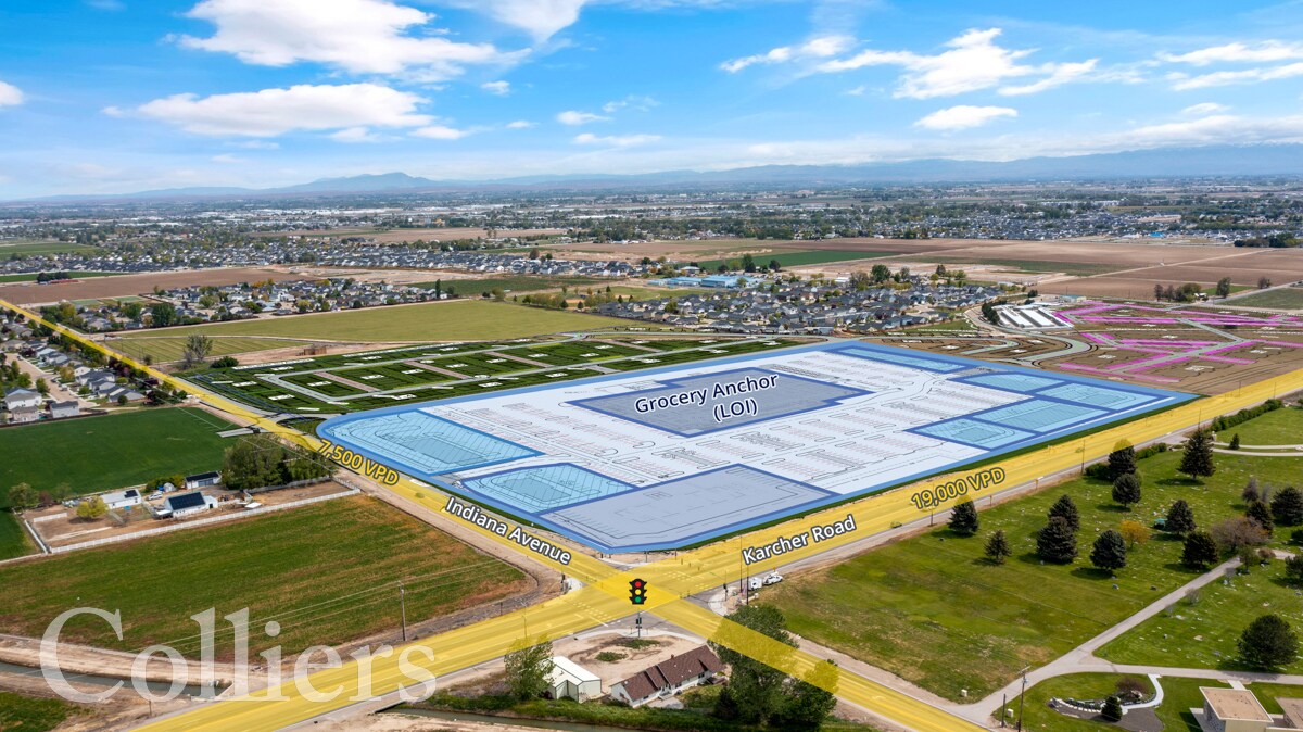 NEC Karcher Rd & Indiana ave, Caldwell, ID for Sale