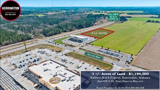 Robertsdale, AL Commercial Land - Baldwin Beach Express