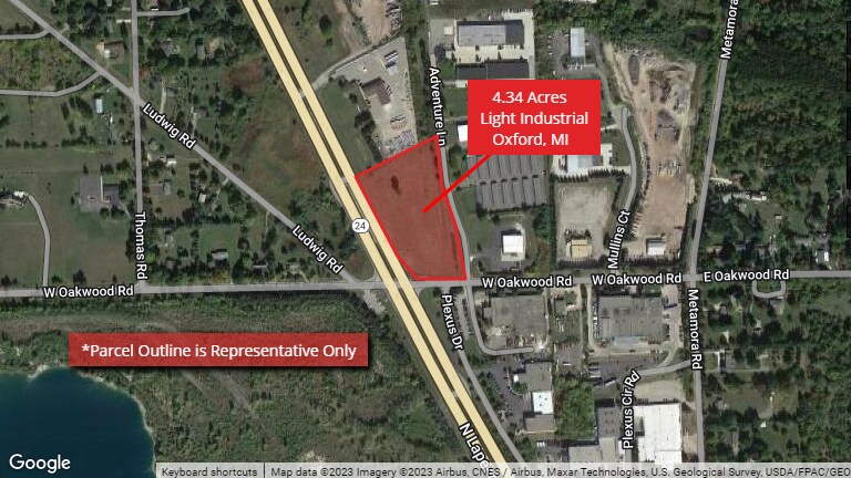 S Lapeer Rd @ Oakwood Rd, Oxford, MI for Sale