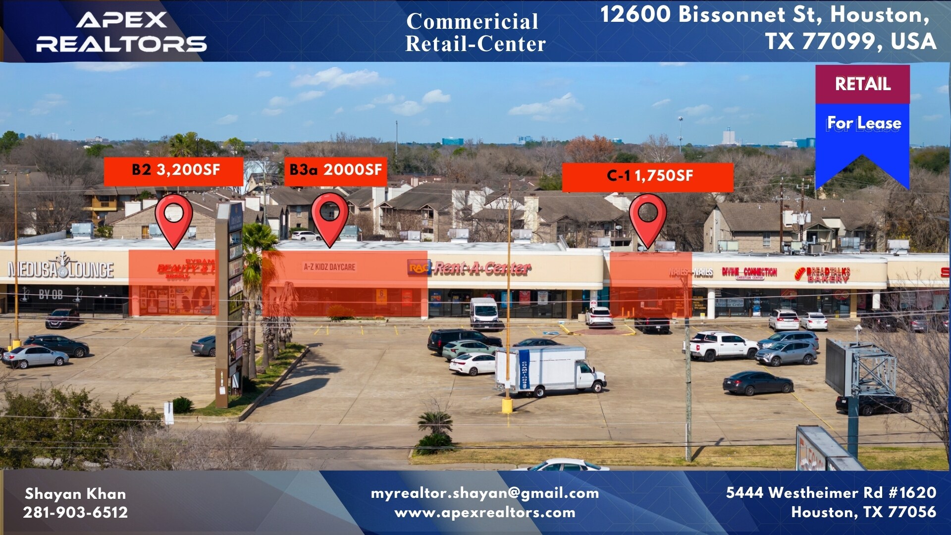 12600 Bissonnet St, Houston, TX for Rent
