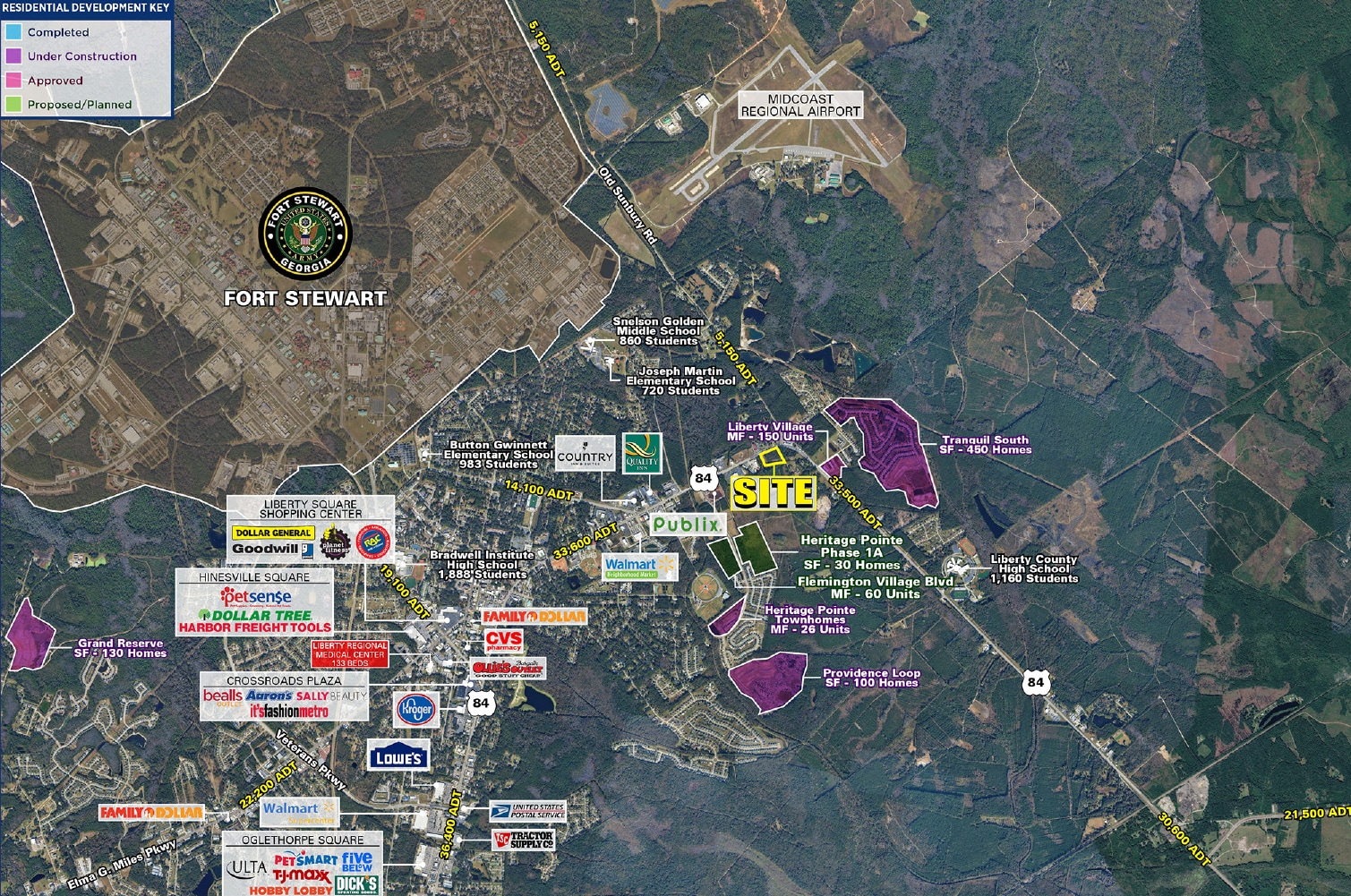 1739 Oglethorpe Highway, Hinesville, GA for Rent