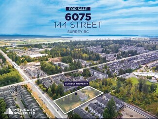 Surrey, BC Commercial Land - 6075 144 St Surrey, BC Commercial Land - 6075 144 St