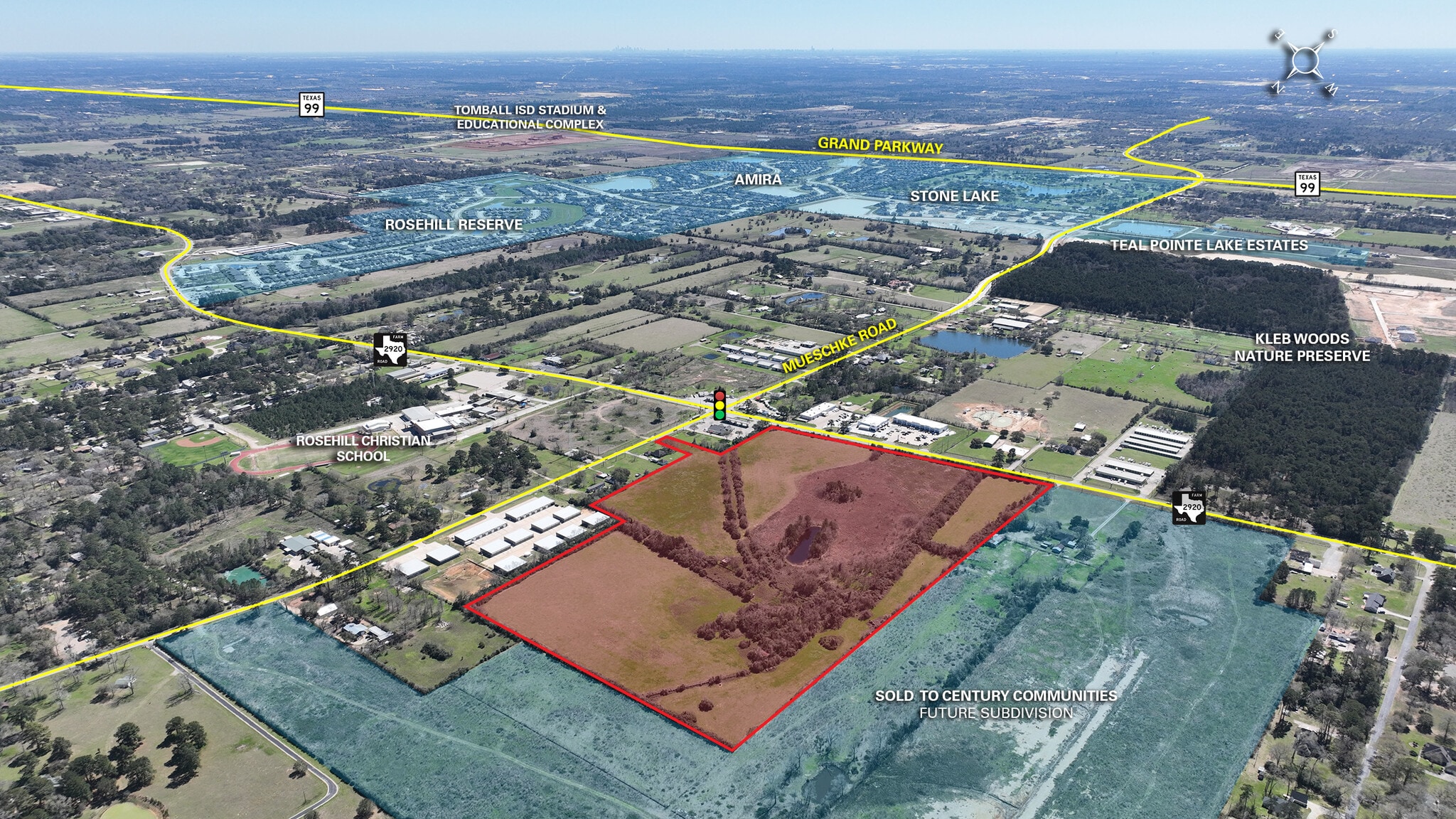 Fm 2920 & Mueschke rd, Hockley, TX for Sale