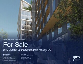Port Moody, BC Residential Land - 2115-2131 St. Johns St Port Moody, BC Residential Land - 2115-2131 St. Johns St