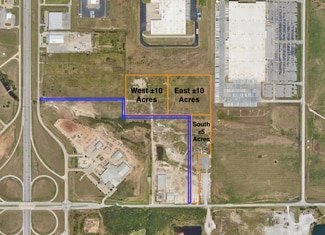 Tulsa, OK Industrial Land - 11351 E 36th St N