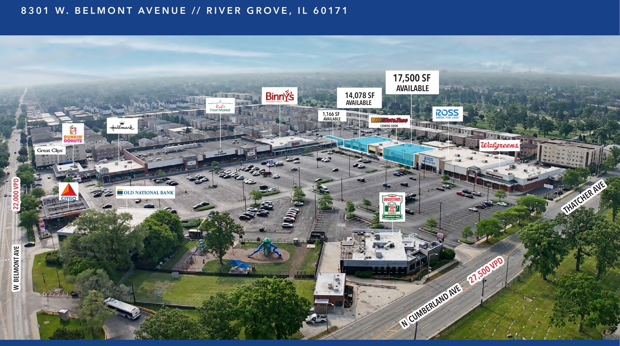 8251-8361 N Belmont Ave, River Grove, IL for Rent