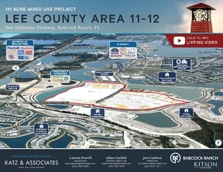Babcock Ranch, FL Commercial Land - Lee County Area 11-12