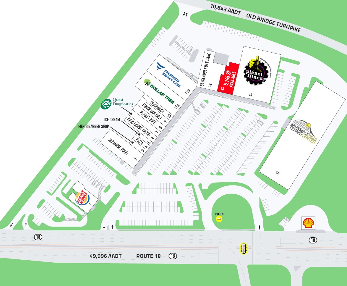 1020 State Route 18, East Brunswick, NJ for Rent