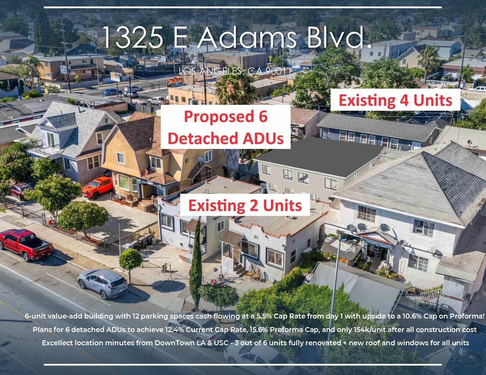 1323 E Adams Blvd, Los Angeles, CA for Sale
