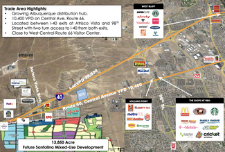 Albuquerque, NM Commercial - Tract 40 & 41 Central Avenue Northwest