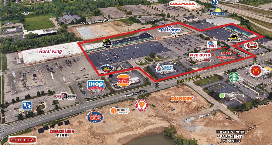 7791-7825 Waynetowne Blvd, Dayton, OH for Rent