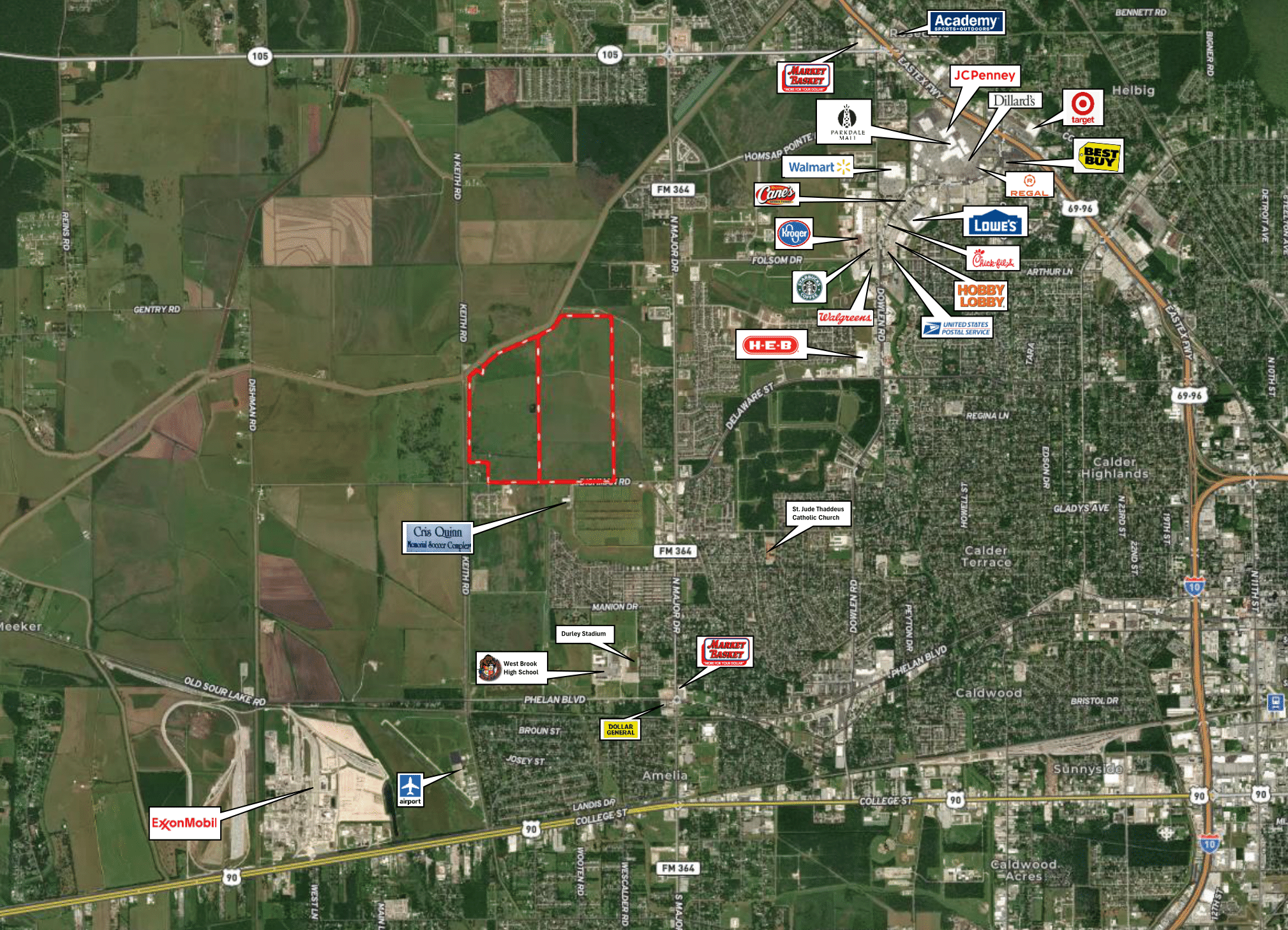 TBD Dishman Rd, Beaumont, TX for Sale