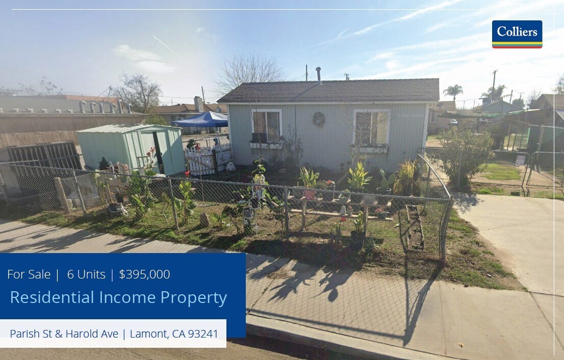 Parish St @ Harrold Street, Lamont, CA for Sale