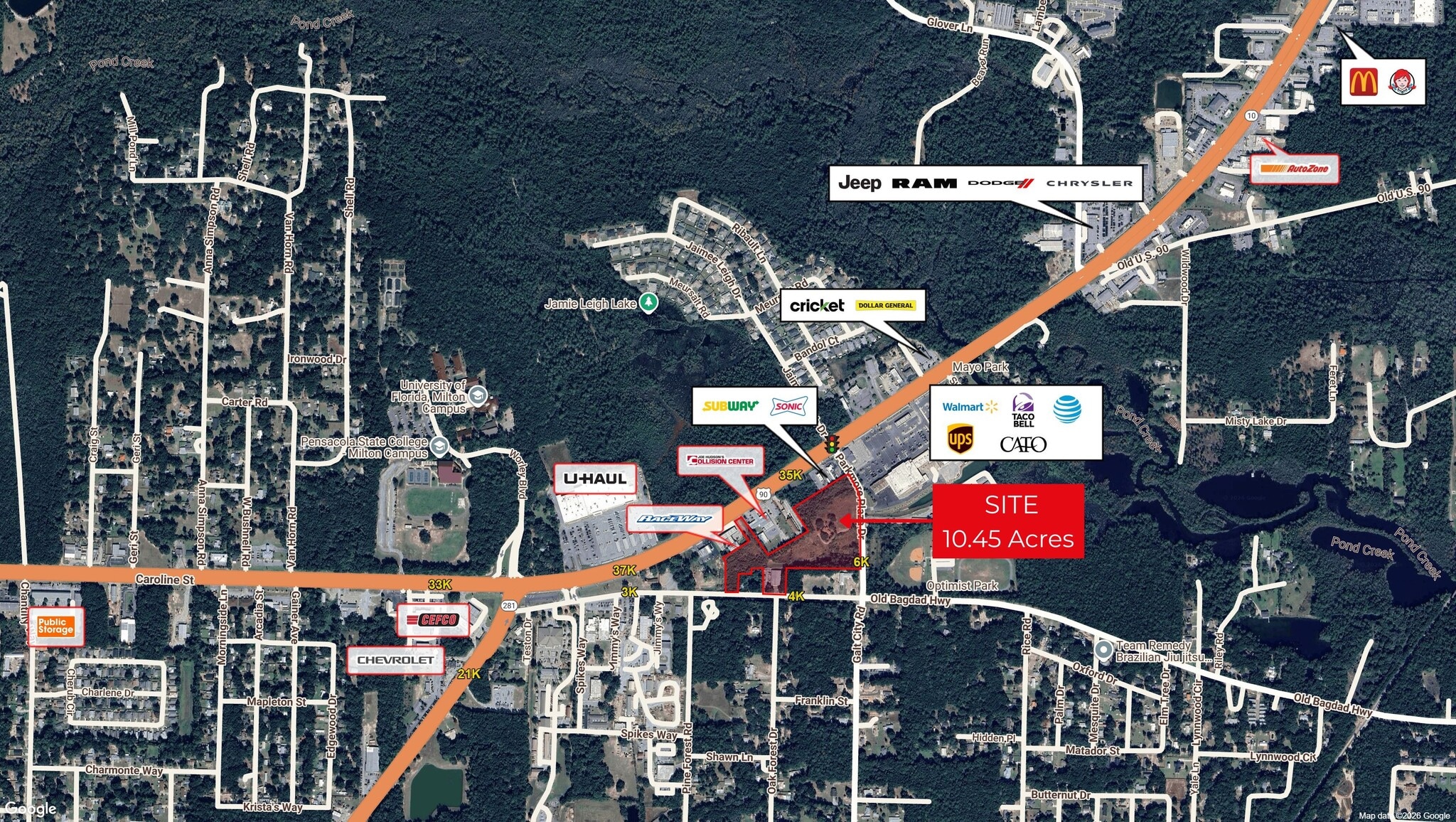 6148 Old Bagdad Hwy, Milton, FL for Sale