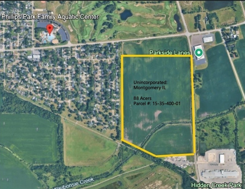 South of SWC Hill Ave & Montgomery Rd, Montgomery, IL for Sale