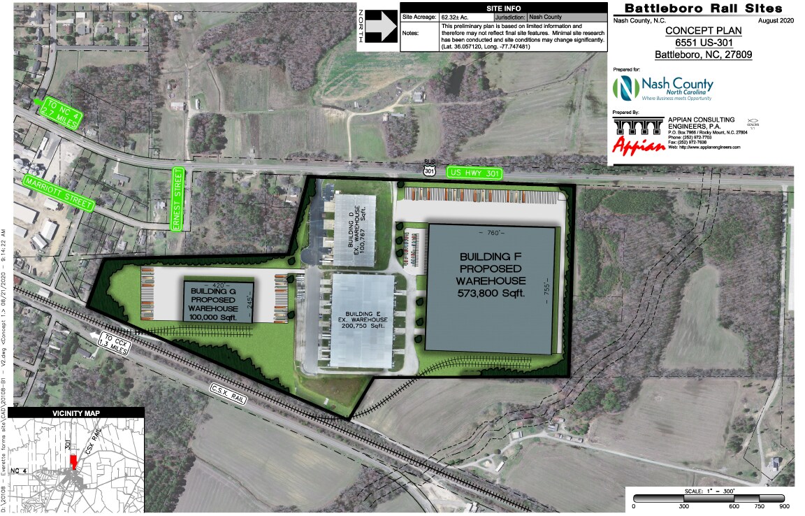 6551 US 301 Hwy, Battleboro, NC for Rent
