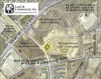 Brandywine, MD Commercial Land - 13901 Mattawoman dr