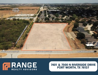 Fort Worth, TX Commercial Land - 7401 N. Riverside Dr.