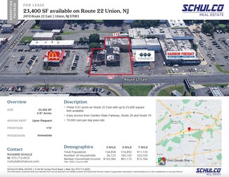 Union, NJ Retail - 22 Route 22