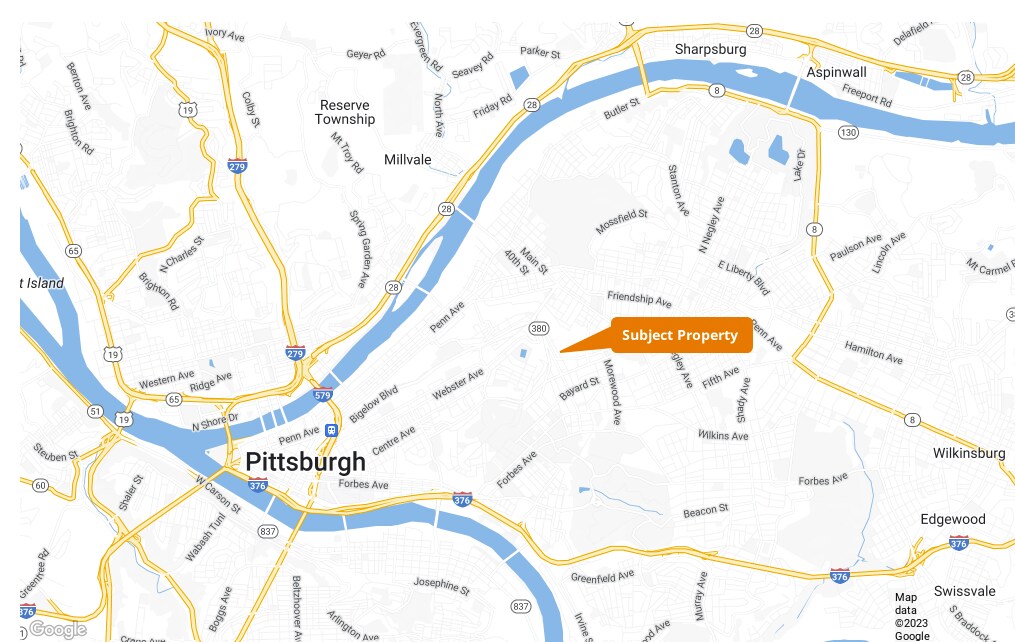 501 Melwood ave Pittsburgh, PA 15213 Land Property for Sale on