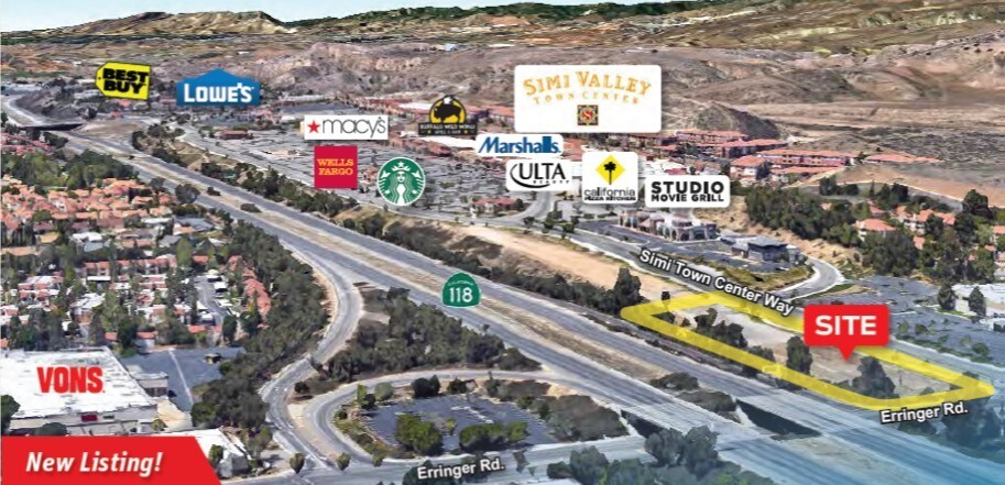 Swc Erringer Rd @ Simi Towncenter Way, Simi Valley, CA for Sale